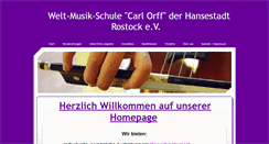 Desktop Screenshot of orff-musikschule.de